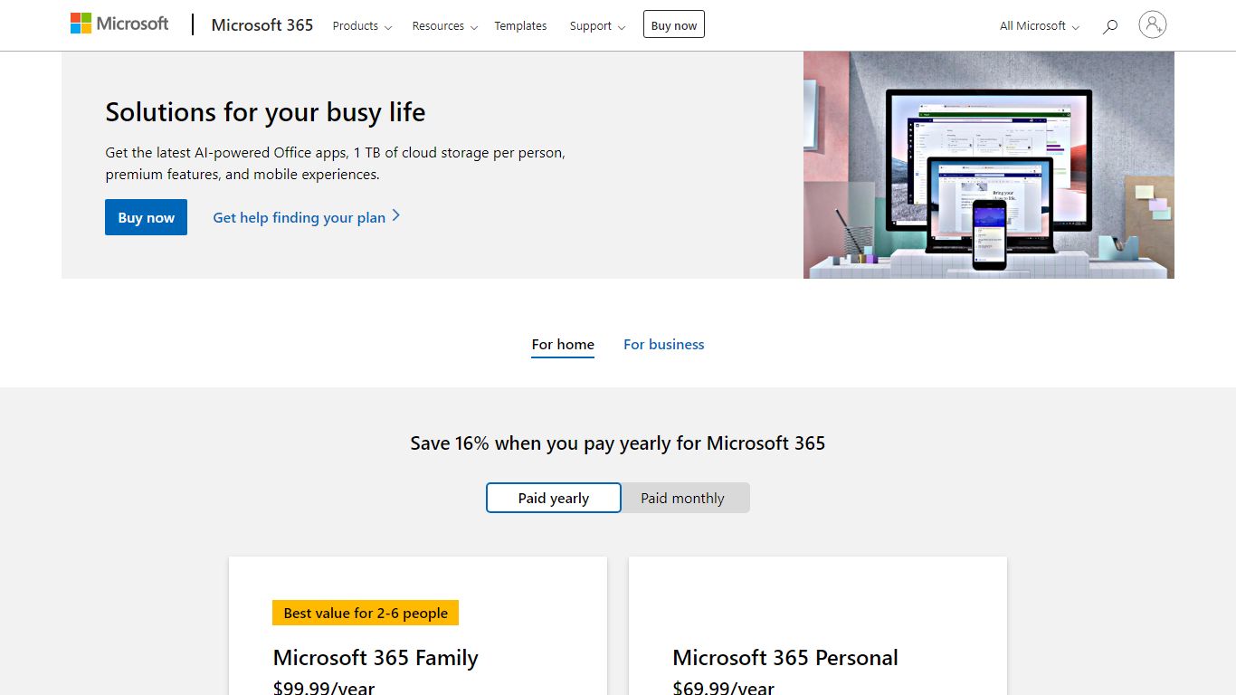 Compare All Microsoft 365 Plans (Formerly Office 365) - Microsoft Store